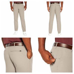 Tan NWT Banana Republic Men's Flat Front Pant